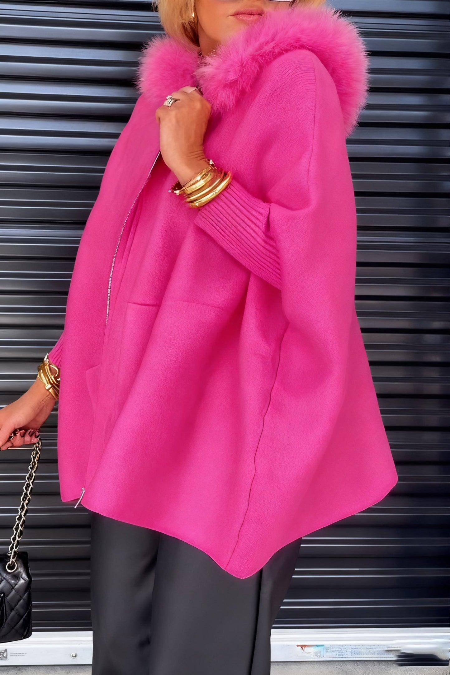 Stilvolle Feine Jacke mit Stehkragen für Damen | Tania -6