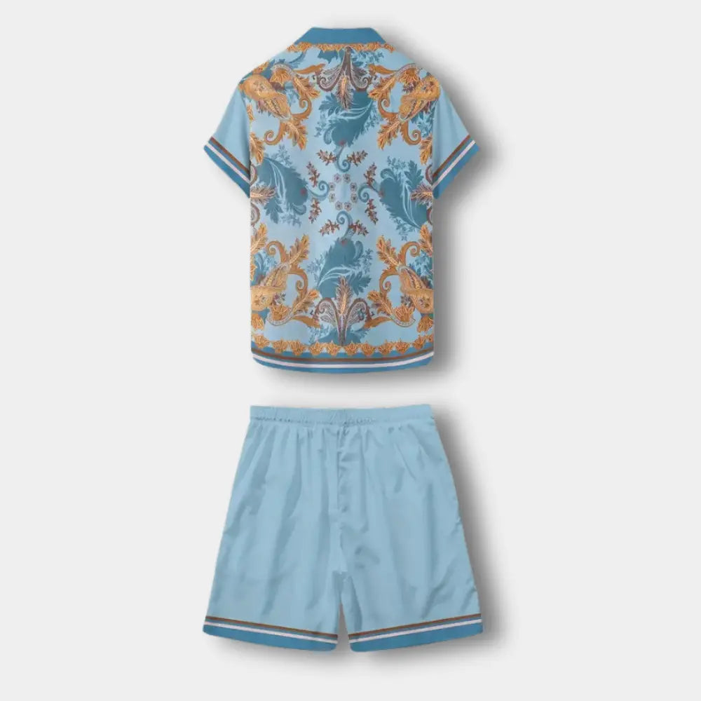 Bequemes Premium Set mit Print für Herren | Benson -2