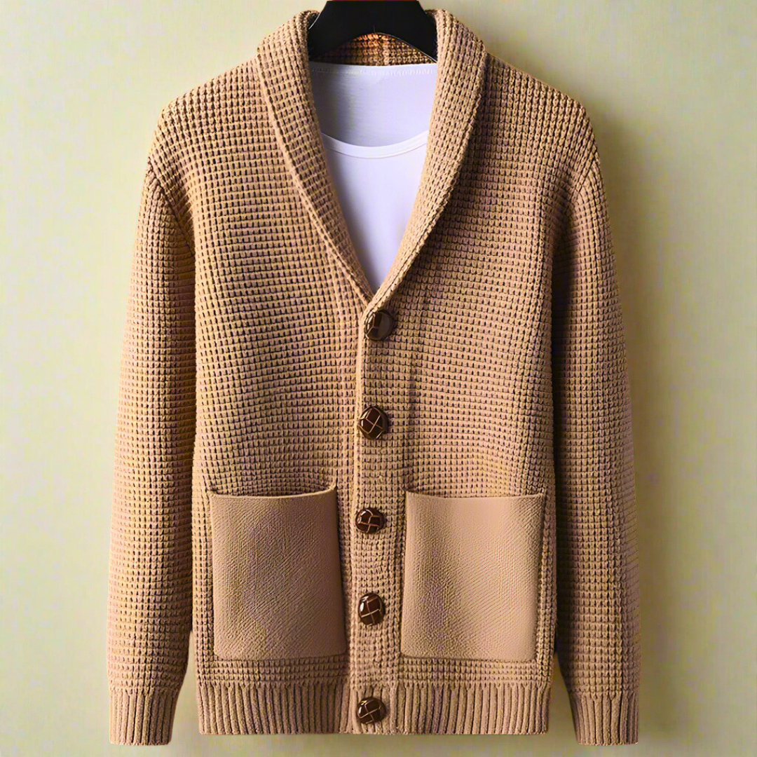 Vintage Strickcardigan Knopfleiste für Frauen | Leandro -10