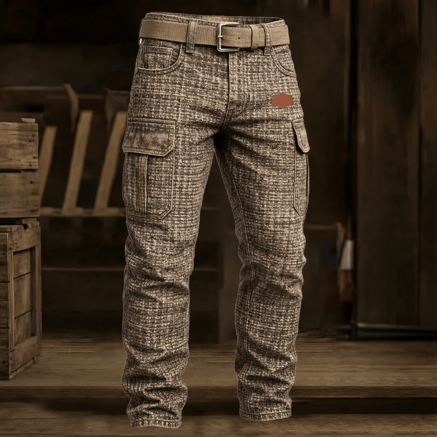 Karierte Business Hose für Herren | Damiros