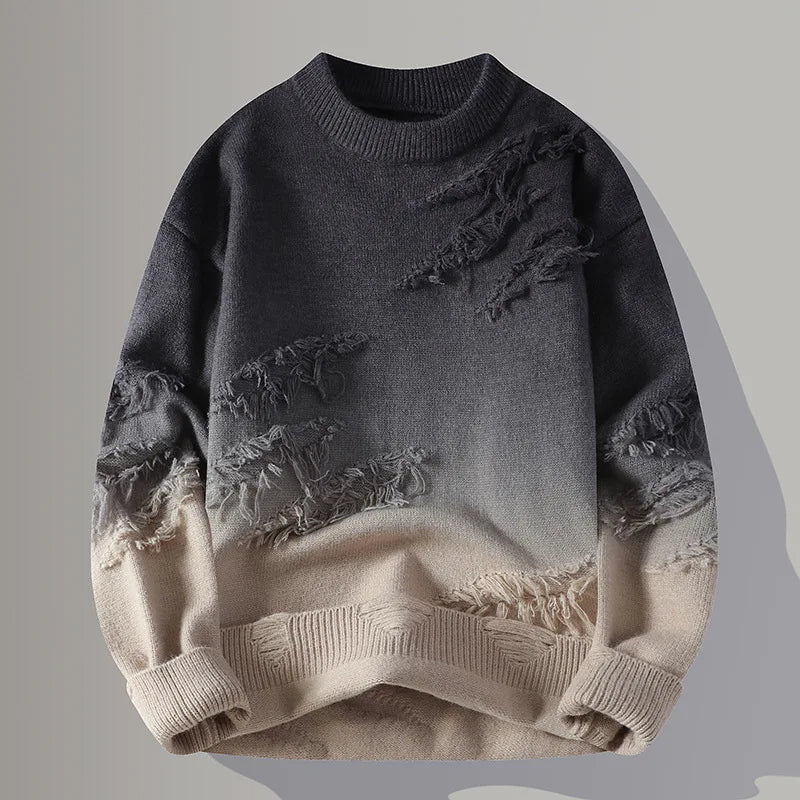 Modern Gradient Sweater for Men | Kael