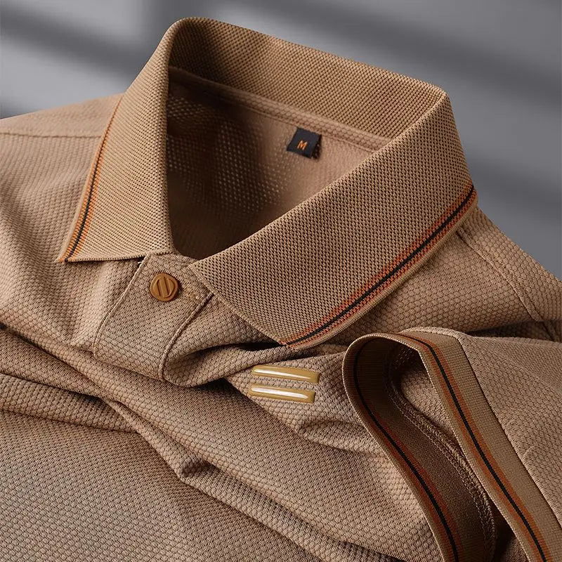 Klassisches Herren-Poloshirt mit Kontrastdetails | Jeric