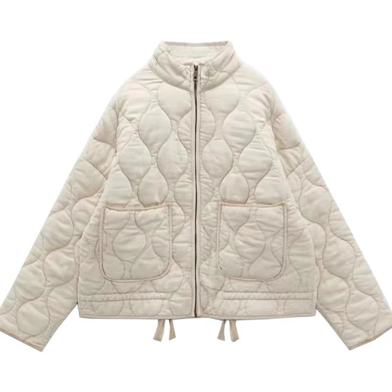 Gesteppte Steppjacke Stehkragen für Männer | Alvara -4