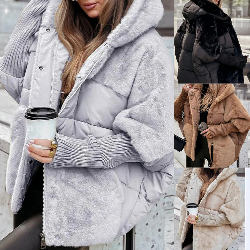 Stilvolle Hochwertige Steppjacke mit Kapuze für Damen | Marcelina -6