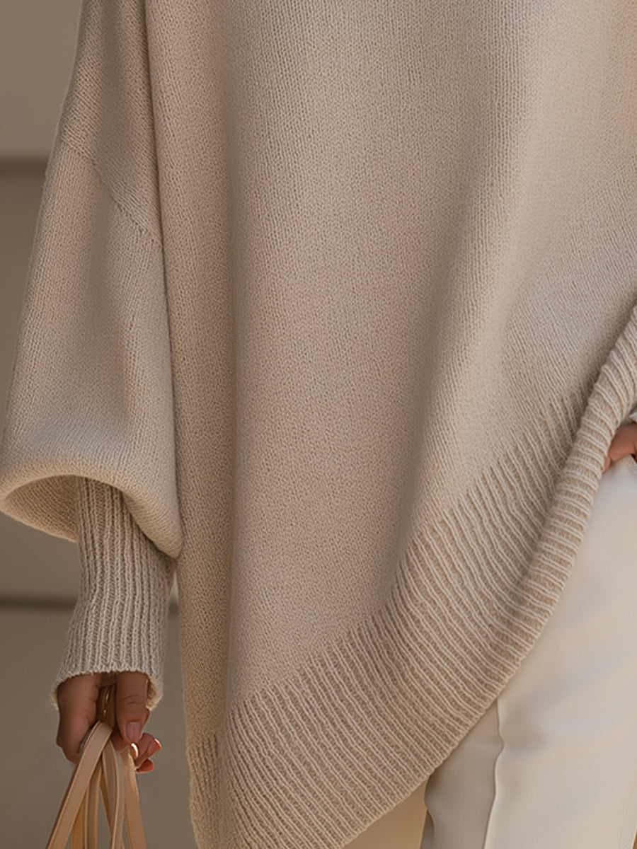 Oversize Pullover Lockerer Silhouette für Männer | Meliora -3