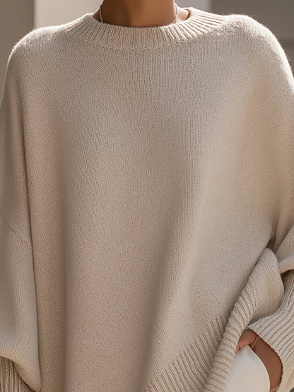 Oversize Pullover Lockerer Silhouette für Männer | Meliora -2