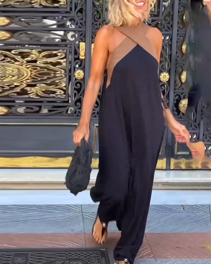 Cross Neck Eleganz Kleid für Damen | Millen