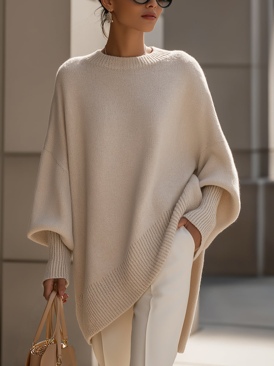 Oversize Pullover Lockerer Silhouette für Männer | Meliora -1