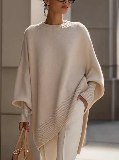 Oversize Pullover Lockerer Silhouette für Männer | Meliora -1