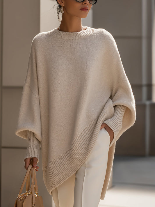 Oversize Pullover mit Lockerer Silhouette für Damen | Meliora