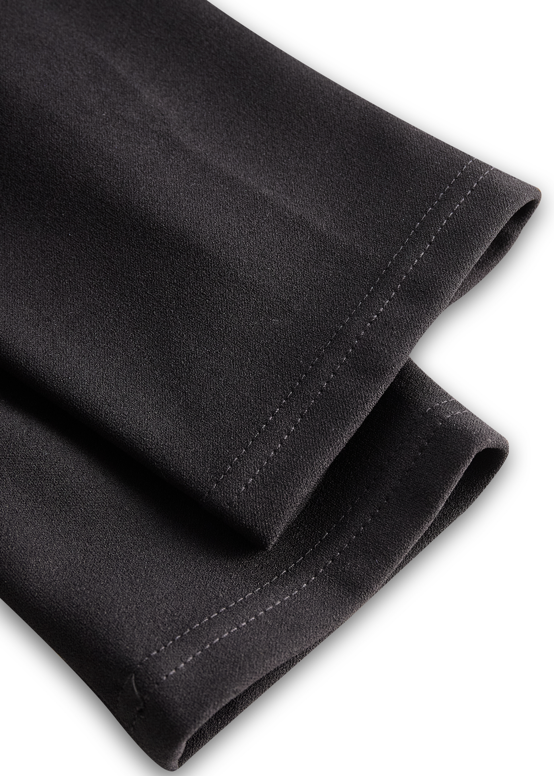 Klassisches Premium Kleid mit Mao-Kragen für Damen | Dalia -12