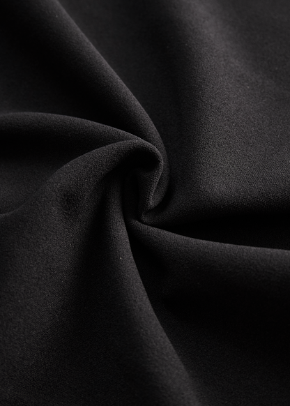 Klassisches Premium Kleid mit Mao-Kragen für Damen | Dalia -14