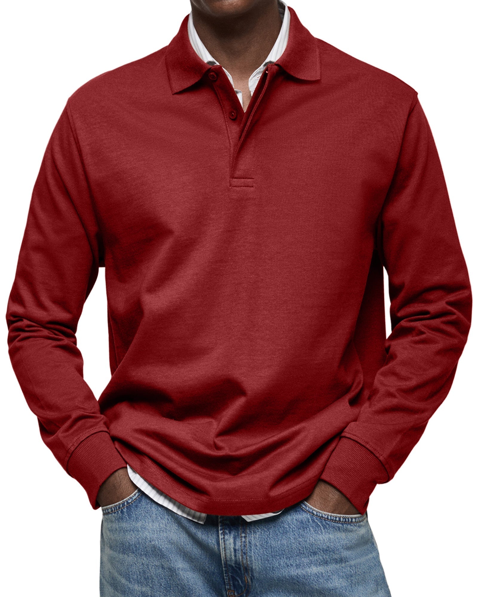 Langarm Poloshirt für Frauen | Wilson -10