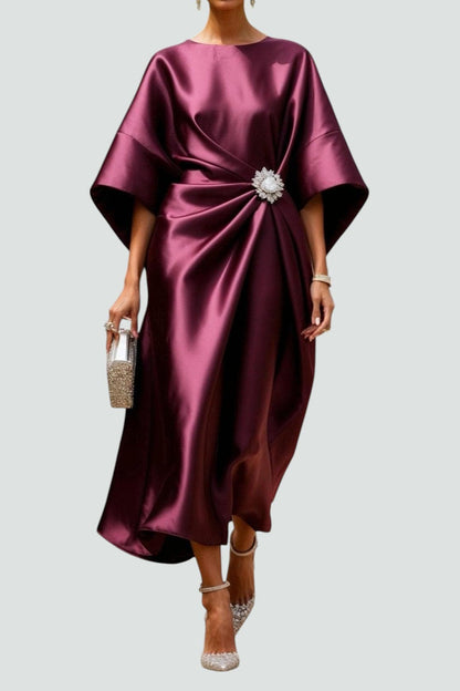 Modernes Feines Kleid mit eleganter Linienführung für Damen | Elegante -2