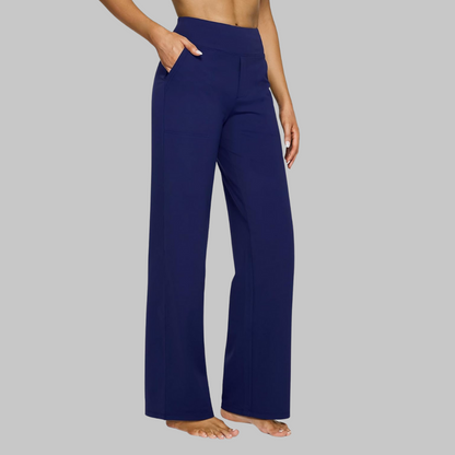 Stilvolle Raffinierte Hose mit Strick für Damen | Calista -12