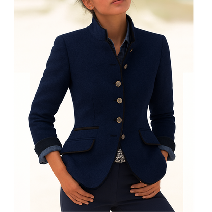 Stilvoller Feiner Blazer mit eleganter Linienführung für Damen | Casual -7