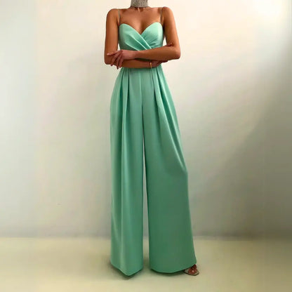 Stilvoller Premium Jumpsuit mit Strick für Damen | Ursella -7