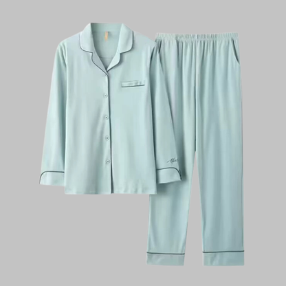 Gemütliches Loungewear-Set mit Langarmshirt und Hose für Damen | Cosima