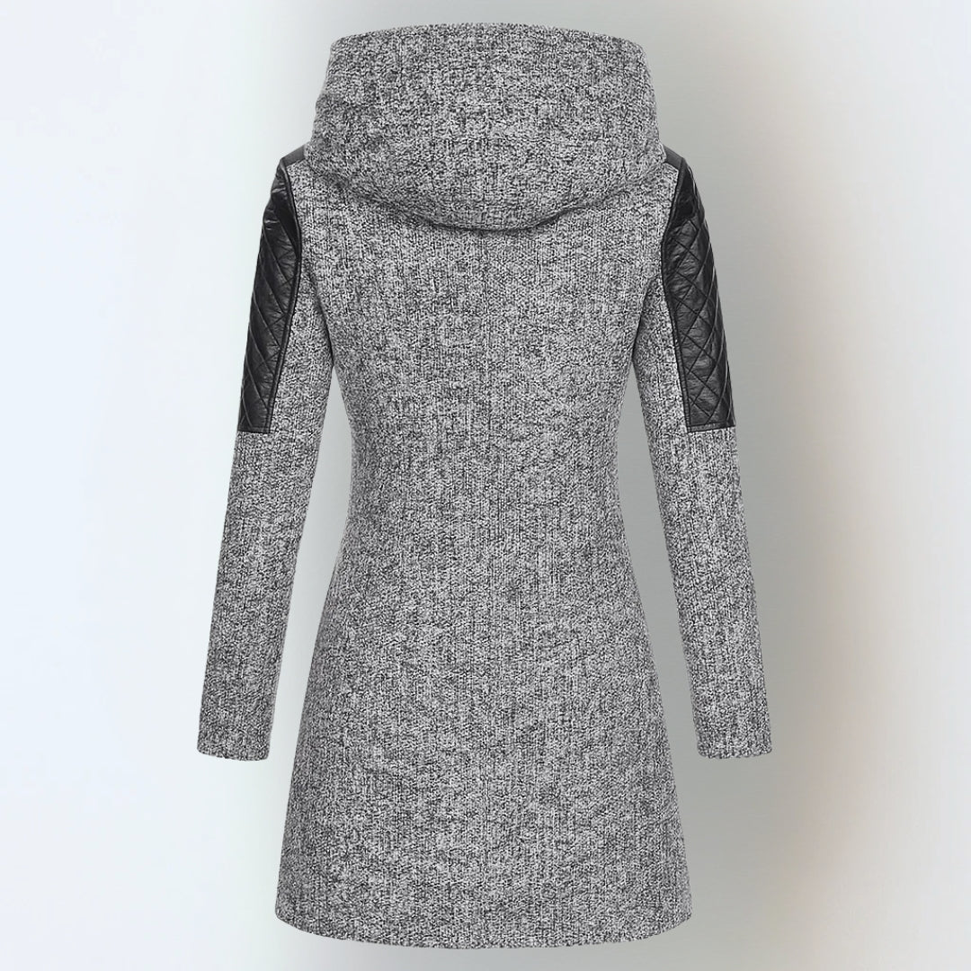 Gesteppte Winterjacke Kapuze für Männer | Jasmina -6