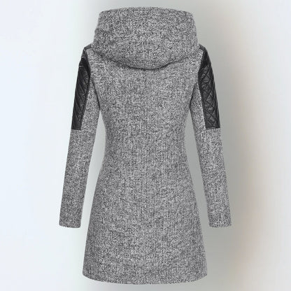 Gesteppte Winterjacke Kapuze für Männer | Jasmina -6