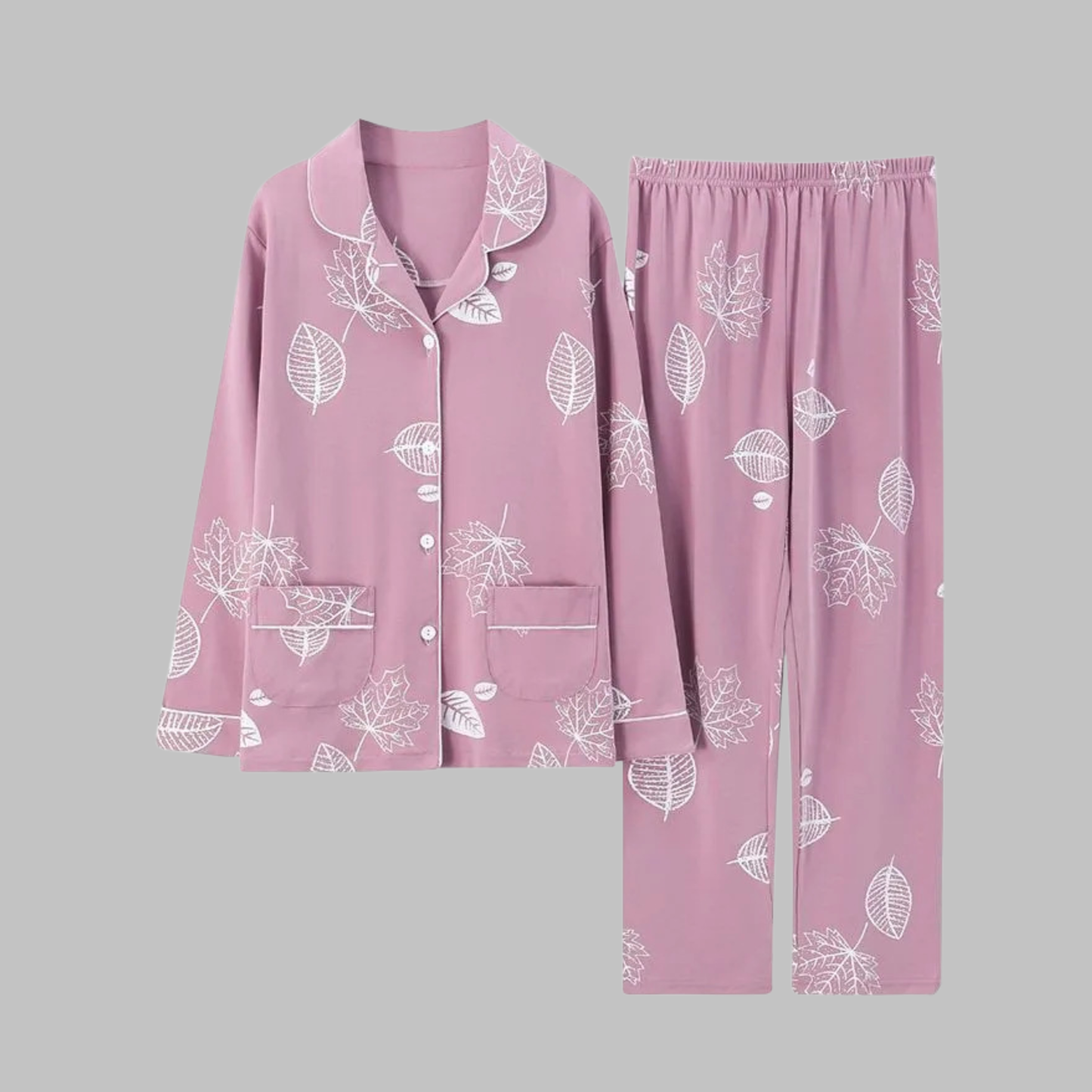 Gemütliches Loungewear-Set mit Langarmshirt und Hose für Damen | Cosima