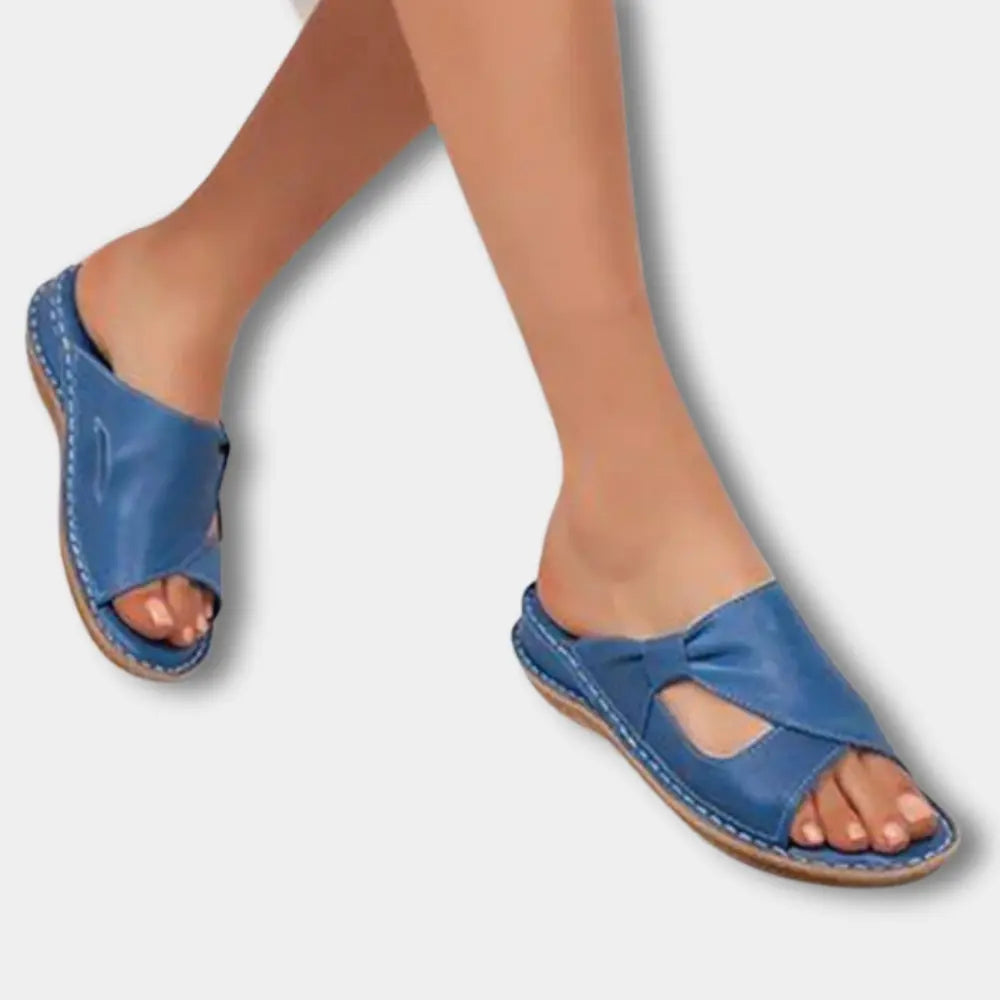 Bequeme Feine Sandalen mit Schnürung für Damen | Georgina -4