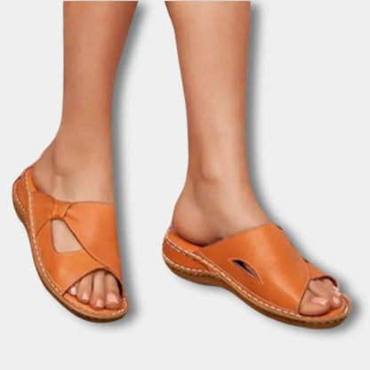 Bequeme Feine Sandalen mit Schnürung für Damen | Georgina -2