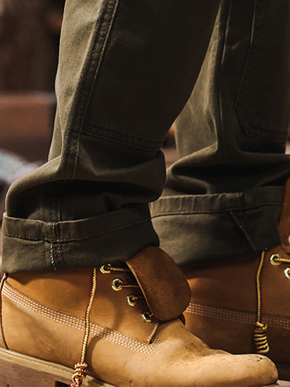 Gerade Utility Hose mit funktionalen Taschen für Herren | Torvyn