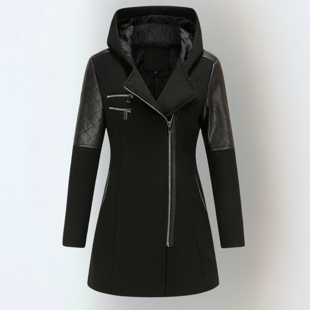 Gesteppte Winterjacke Kapuze für Männer | Jasmina -3