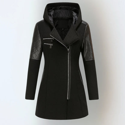 Gesteppte Winterjacke Kapuze für Männer | Jasmina -3