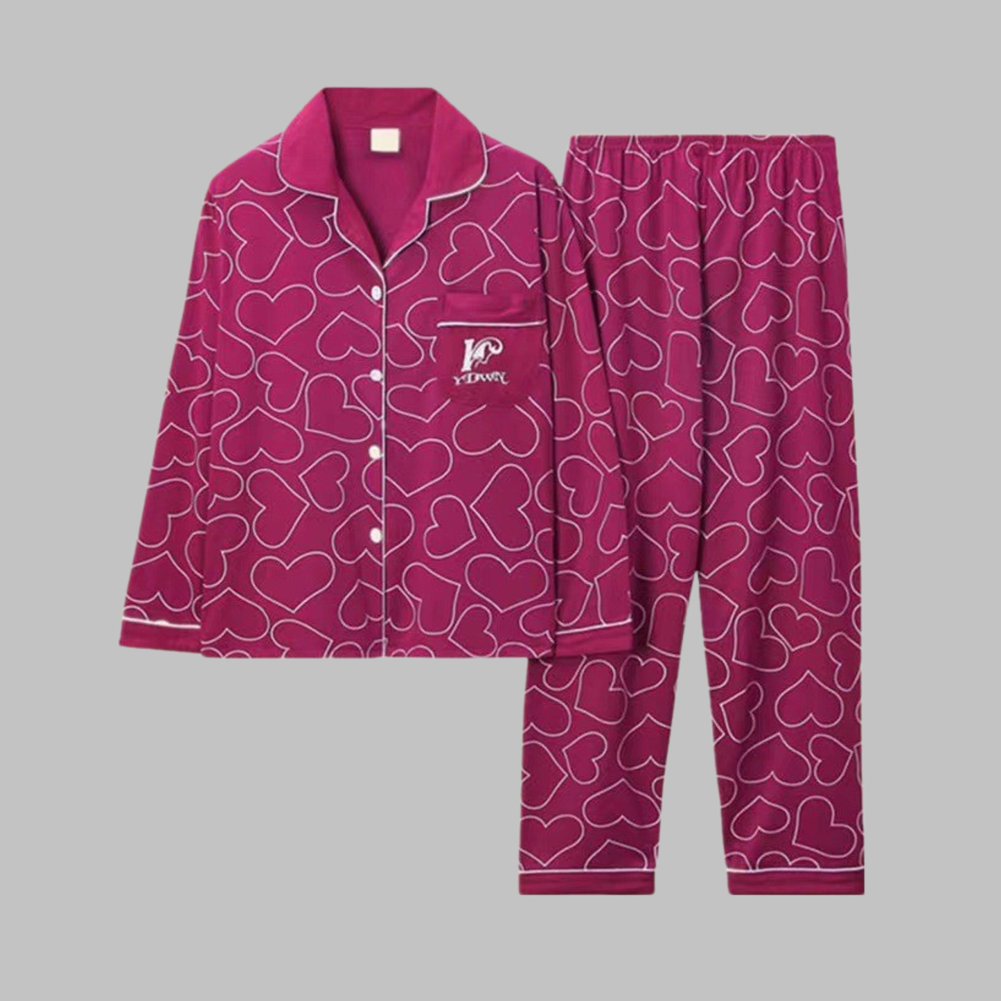 Gemütliches Loungewear-Set mit Langarmshirt und Hose für Damen | Cosima