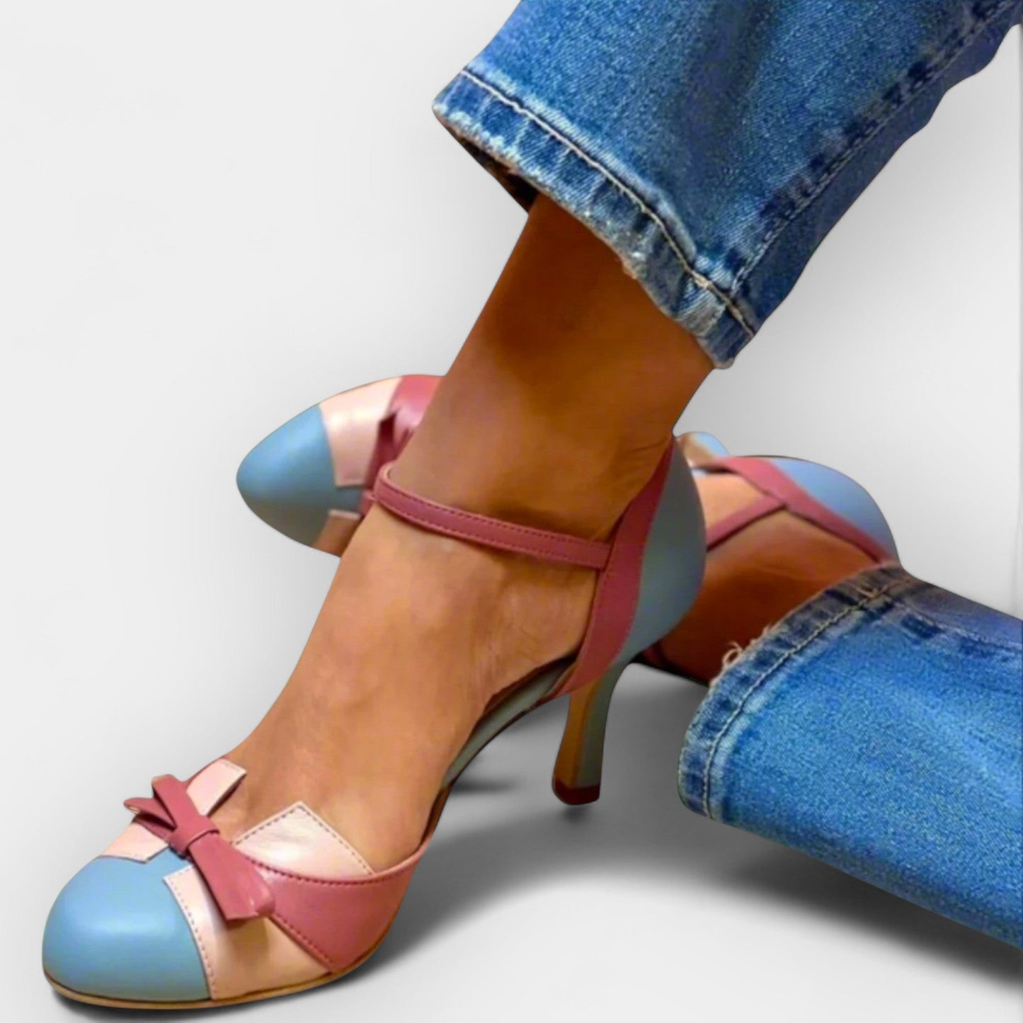 Moderne Edle Absatzschuhe mit Absatz für Damen | Amelie -1