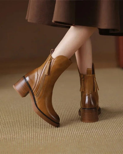 Bequeme Edle Stiefel mit Absatz für Damen | Atemporal -14
