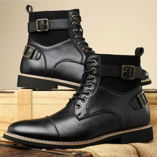 Robuste Reißverschlussstiefeletten mit Vintage-inspirierter Silhouette für Herren | Xavier