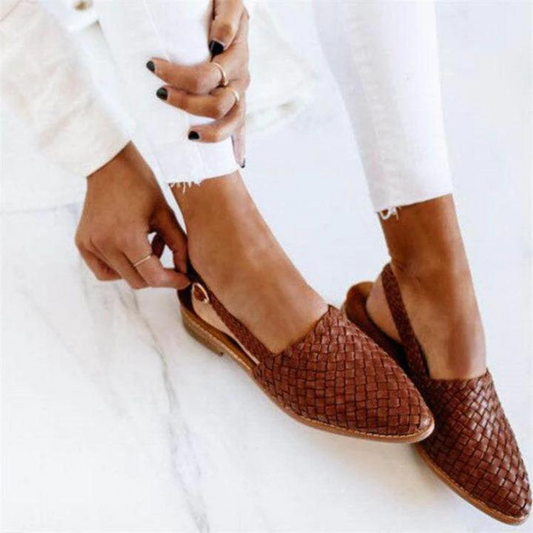 Artisanale Sandalen mit Fersenriemen für Damen | Cassia