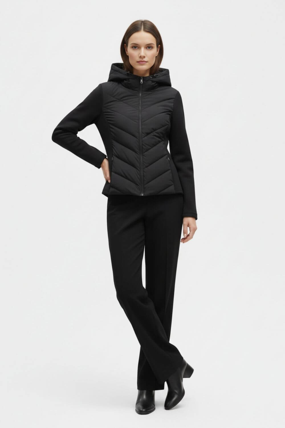 Kapuzensweater Pufferjacke für Frauen | Caurelle -3