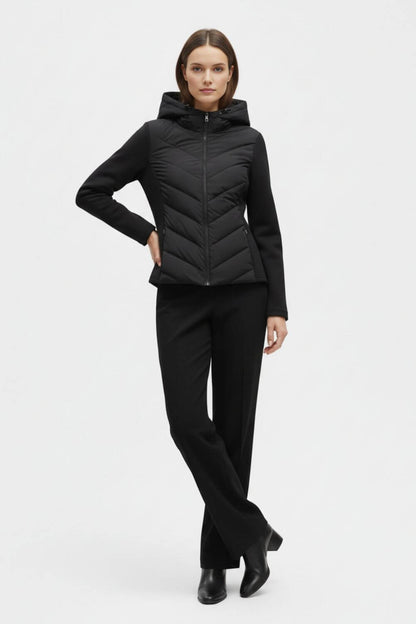 Kapuzensweater Pufferjacke für Frauen | Caurelle -3