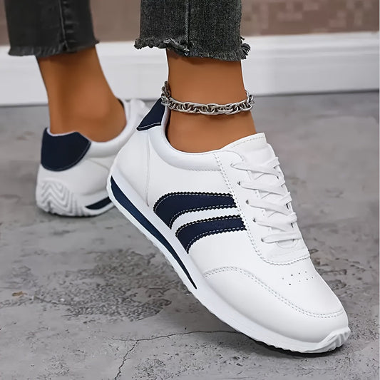 Bequeme Freizeit Sneaker mit sportlichem Design für Damen | Elira