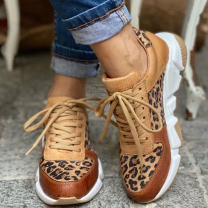 Leopardenmuster Freizeit Sneaker für Männer | Calista -1
