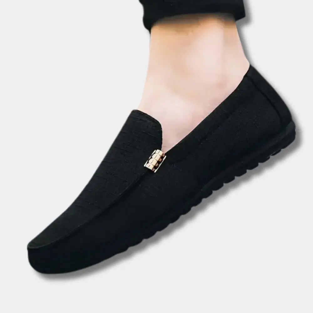 Moderner Hochwertiger Loafer mit metallischen Details für Herren | Buck -4