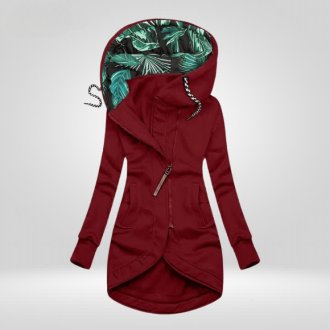 Moderner Raffinierter Mantel mit winterlichem Look für Damen | Aysha -4