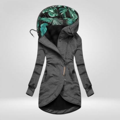Moderner Raffinierter Mantel mit winterlichem Look für Damen | Aysha -2