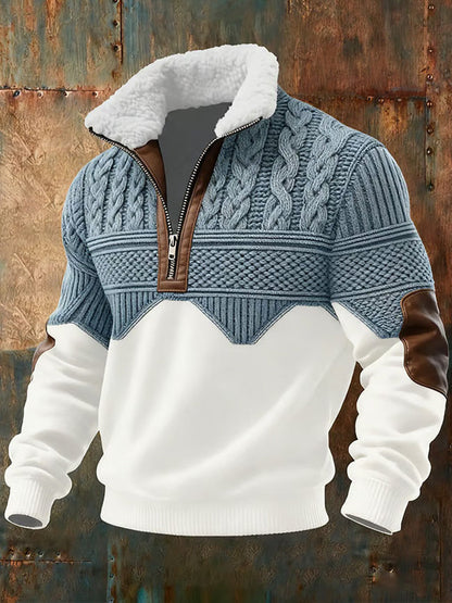 Moderner Casual-Pullover mit markanter Struktur | Havros