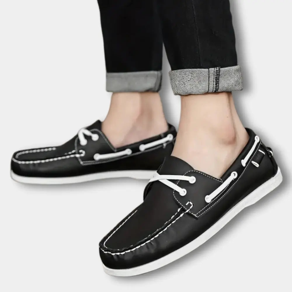 Bequemer Edler Loafer mit Schnürung für Herren | Eric -11