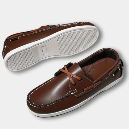 Bequemer Edler Loafer mit Schnürung für Herren | Eric -5