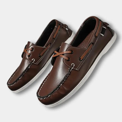 Bequemer Edler Loafer mit Schnürung für Herren | Eric -4