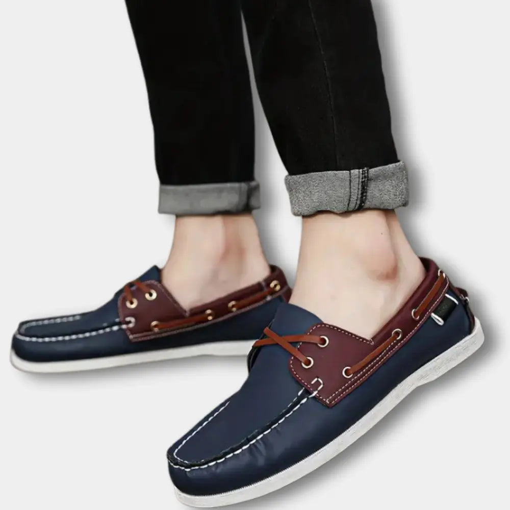 Bequemer Edler Loafer mit Schnürung für Herren | Eric -7