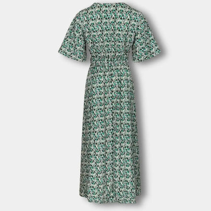 Elegantes Hochwertiges Sommerkleid mit Gürtel für Damen | Katy -2