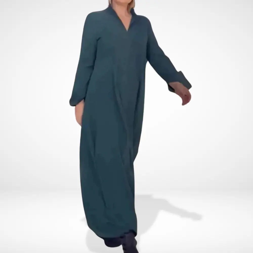 Bequemes Raffiniertes Etuikleid mit eleganter Linienführung für Damen | Shai -1