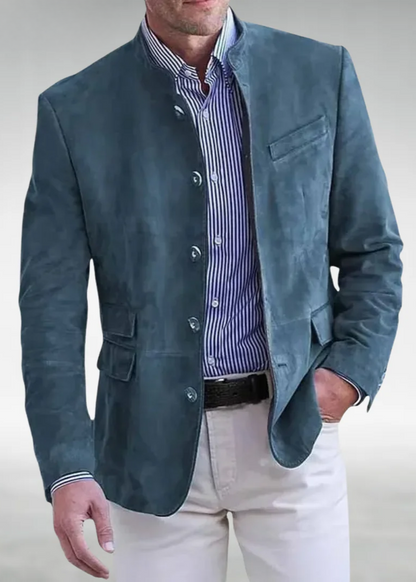 Bequeme Edle Jacke mit eleganter Linienführung für Herren | Lucio -2